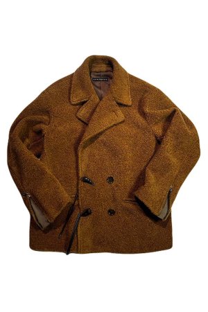 画像1: roarguns ロアーガンズ SHEEP BOA COAT{-BEA}