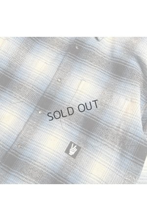 画像3: roarguns ロアーガンズ COTTON SILK CHECK SHIRT{-BEA}