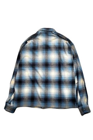 画像4: roarguns ロアーガンズ COTTON SILK CHECK SHIRT{-BEA}