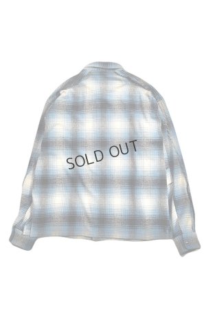 画像4: roarguns ロアーガンズ COTTON SILK CHECK SHIRT{-BEA}