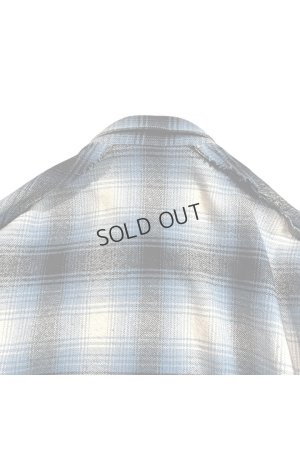 画像5: roarguns ロアーガンズ COTTON SILK CHECK SHIRT{-BEA}