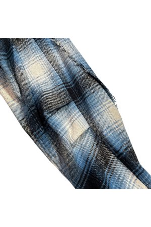 画像7: roarguns ロアーガンズ COTTON SILK CHECK SHIRT{-BEA}