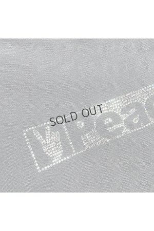 画像3: {SOLD}roarguns ロアーガンズ PEACE CRYSTAL SWEATSHIRT{-BEA}