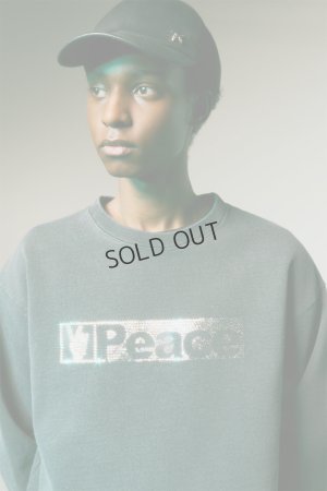 画像9: {SOLD}roarguns ロアーガンズ PEACE CRYSTAL SWEATSHIRT{-BEA}