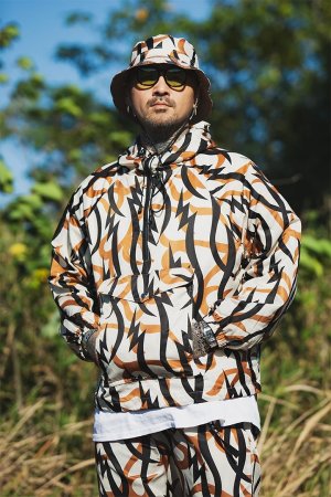 画像4: MAYO メイヨー THUNDER TRIBAL CAMO NYLON ANORAK{-BES}