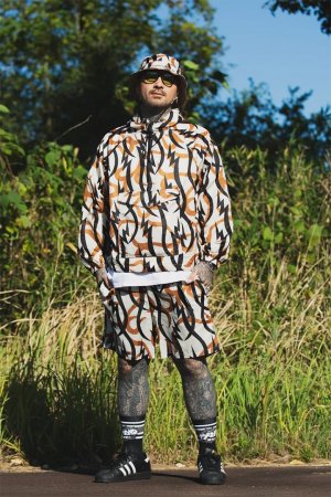 画像6: MAYO メイヨー THUNDER TRIBAL CAMO NYLON ANORAK{-BES}