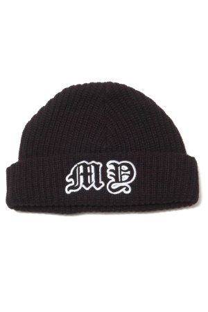 画像1: MAYO メイヨー IRON CROSS LOGO REVERSIBLE EMBROIDERY KNIT CAP ニットキャップ{-BEA}