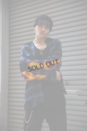 画像7: {SOLD}MAYO メイヨー IRON CROSS LOGO REVERSIBLE EMBROIDERY KNIT CAP ニットキャップ{-BEA}