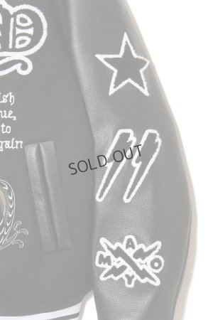 画像4: {SOLD}MAYO メイヨー MY FGMN EMBROIDERY STADIUM JKT 刺繍スタジャン{-BEA}