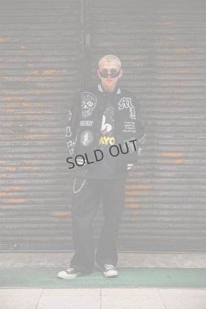 画像5: {SOLD}MAYO メイヨー MY FGMN EMBROIDERY STADIUM JKT 刺繍スタジャン{-BEA}