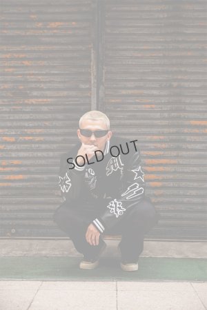 画像12: {SOLD}MAYO メイヨー MY FGMN EMBROIDERY STADIUM JKT 刺繍スタジャン{-BEA}