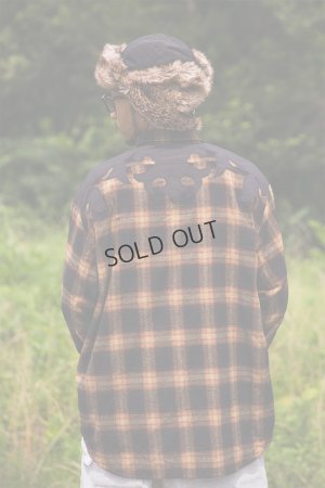 画像7: {SOLD}MAYO メイヨー STUD LOOK EMBROIDERY CHECK SHIRT スタッズ風刺繍チェックシャツ{-BEA}