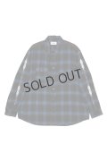 MAYO メイヨー STUD LOOK EMBROIDERY CHECK SHIRT スタッズ風刺繍チェックシャツ{-BEA}