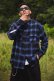 画像5: MAYO メイヨー STUD LOOK EMBROIDERY CHECK SHIRT スタッズ風刺繍チェックシャツ{-BEA}