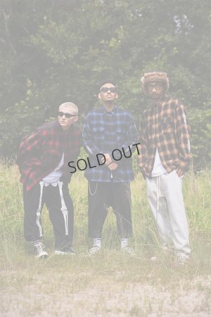 画像11: MAYO メイヨー STUD LOOK EMBROIDERY CHECK SHIRT スタッズ風刺繍チェックシャツ{-BEA}