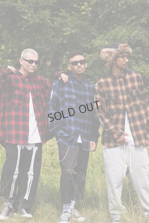 画像14: MAYO メイヨー STUD LOOK EMBROIDERY CHECK SHIRT スタッズ風刺繍チェックシャツ{-BEA}