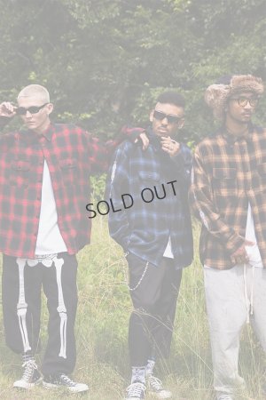 画像15: MAYO メイヨー STUD LOOK EMBROIDERY CHECK SHIRT スタッズ風刺繍チェックシャツ{-BEA}