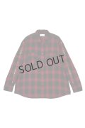 {SOLD}MAYO メイヨー STUD LOOK EMBROIDERY CHECK SHIRT スタッズ風刺繍チェックシャツ{-BEA}