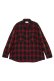 画像1: MAYO メイヨー STUD LOOK EMBROIDERY CHECK SHIRT スタッズ風刺繍チェックシャツ{-BEA} (1)