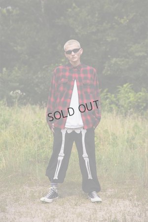 画像4: {SOLD}MAYO メイヨー STUD LOOK EMBROIDERY CHECK SHIRT スタッズ風刺繍チェックシャツ{-BEA}