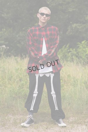 画像5: {SOLD}MAYO メイヨー STUD LOOK EMBROIDERY CHECK SHIRT スタッズ風刺繍チェックシャツ{-BEA}