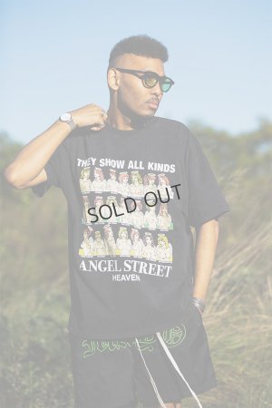画像3: {SOLD}MAYO メイヨー ANGEL STREET PRINT SHORT SLEEVE TEE{-BES}