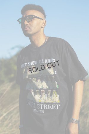 画像5: {SOLD}MAYO メイヨー ANGEL STREET PRINT SHORT SLEEVE TEE{-BES}