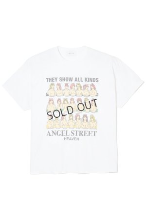 画像1: {SOLD}MAYO メイヨー ANGEL STREET PRINT SHORT SLEEVE TEE{-BES}
