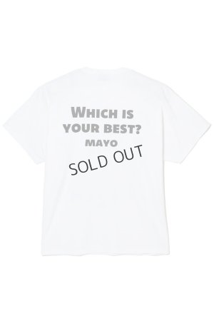 画像2: {SOLD}MAYO メイヨー ANGEL STREET PRINT SHORT SLEEVE TEE{-BES}