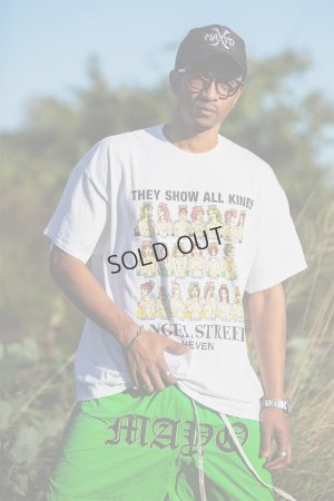 画像6: {SOLD}MAYO メイヨー ANGEL STREET PRINT SHORT SLEEVE TEE{-BES}