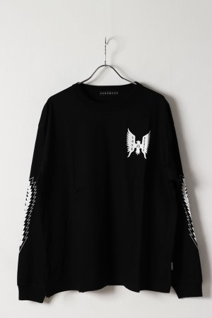 画像1: 【周年記念 10%OFF ｜17,600円→15,840円】 roarguns ロアーガンズ EAGLE PRINT L/S T{-BES}