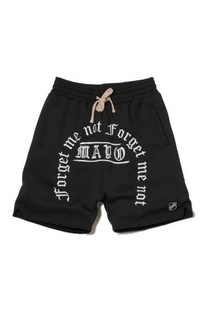 画像1: MAYO メイヨー MAYO MESSAGE EMBROIDERY GAME SHORTS{-BFS}