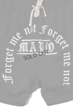 画像3: {SOLD}MAYO メイヨー MAYO MESSAGE EMBROIDERY GAME SHORTS{-BFS}