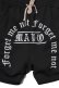 画像3: MAYO メイヨー MAYO MESSAGE EMBROIDERY GAME SHORTS{-BFS} (3)