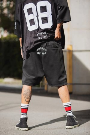 画像5: MAYO メイヨー MAYO MESSAGE EMBROIDERY GAME SHORTS{-BFS}