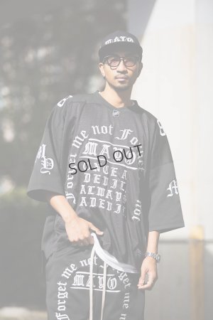 画像7: {SOLD}MAYO メイヨー MAYO MESSAGE EMBROIDERY GAME SHORTS{-BFS}