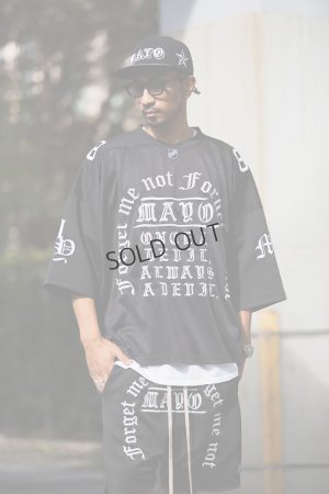 画像12: {SOLD}MAYO メイヨー MAYO MESSAGE EMBROIDERY GAME SHORTS{-BFS}