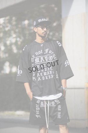 画像13: {SOLD}MAYO メイヨー MAYO MESSAGE EMBROIDERY GAME SHORTS{-BFS}