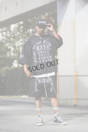 画像4: {SOLD}MAYO メイヨー MAYO MESSAGE EMBROIDERY GAME SHORT SLEEVE SHIRT{-BFS}