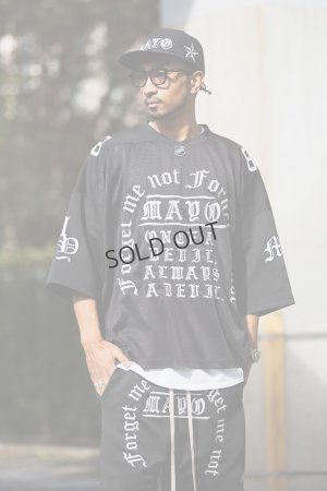 画像13: {SOLD}MAYO メイヨー MAYO MESSAGE EMBROIDERY GAME SHORT SLEEVE SHIRT{-BFS}