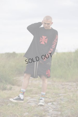 画像9: {SOLD}MAYO メイヨー IRON CROSS FIRE RASH GUARD（ラッシュガード）{-BFS}