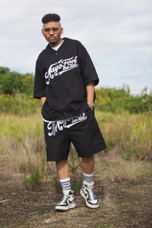 画像8: MAYO メイヨー MAYO FGMN EMBROIDERY BASE BALL SHIRTS{-BFS}