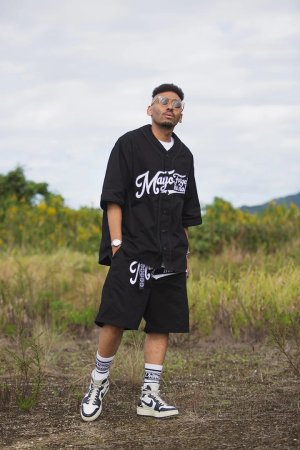 画像11: MAYO メイヨー MAYO FGMN EMBROIDERY BASE BALL SHIRTS{-BFS}