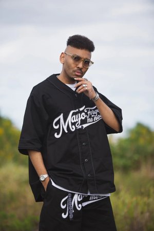 画像15: MAYO メイヨー MAYO FGMN EMBROIDERY BASE BALL SHIRTS{-BFS}