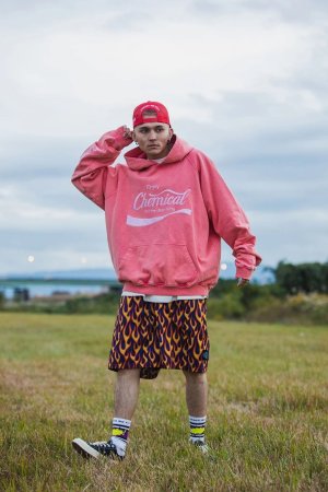 画像4: MAYO メイヨー ENJOY CHEMICAL EMBROIDERY HOODIE{-BFS}