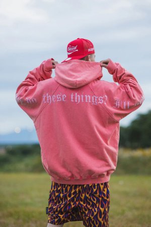 画像8: MAYO メイヨー ENJOY CHEMICAL EMBROIDERY HOODIE{-BFS}