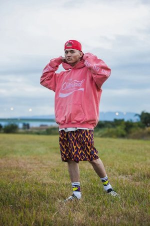 画像11: MAYO メイヨー ENJOY CHEMICAL EMBROIDERY HOODIE{-BFS}