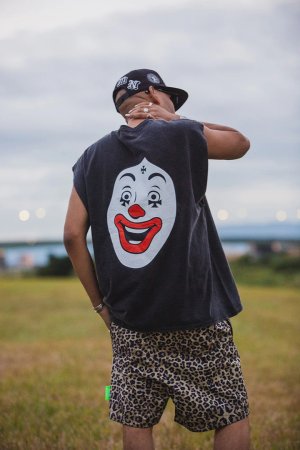 画像7: MAYO メイヨー ALL-OVER PATTERN EMBROIDERY 2WAY NYLON SHORTS{-BFS}