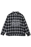 MAYO メイヨー FRONT LOGO EMBROIDERY CHECK SHIRT{-BFS}