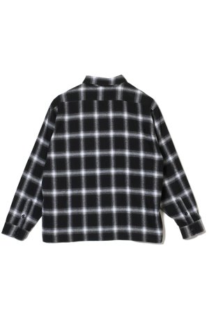 画像2: MAYO メイヨー FRONT LOGO EMBROIDERY CHECK SHIRT{-BFS}